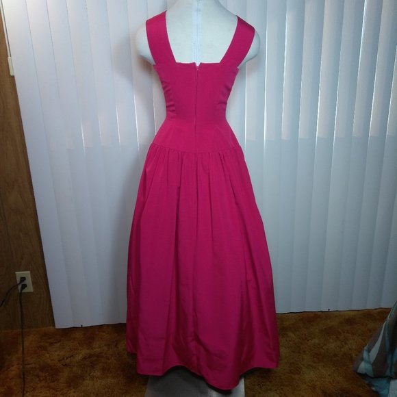 Embellished Gown with removable cape dress - Picture 4 of 16